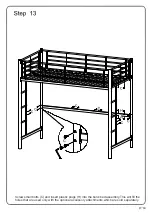 Preview for 14 page of Walker Edison BDOL Assembly Instruction Manual