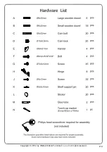 Preview for 4 page of Walker Edison Beaverhead Espresso Highboy W70C32 Aassembly Instructions