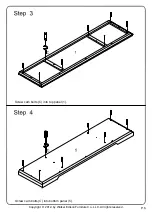 Preview for 6 page of Walker Edison Beaverhead Espresso Highboy W70C32 Aassembly Instructions