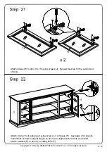 Preview for 15 page of Walker Edison Beaverhead Espresso Highboy W70C32 Aassembly Instructions