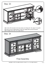 Preview for 16 page of Walker Edison Beaverhead Espresso Highboy W70C32 Aassembly Instructions