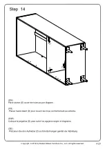 Preview for 23 page of Walker Edison BS68BMHUT Assembly Instructions Manual