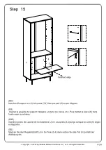 Preview for 24 page of Walker Edison BS68BMHUT Assembly Instructions Manual