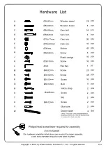 Предварительный просмотр 4 страницы Walker Edison BU52ELR4D Assembly Instructions Manual