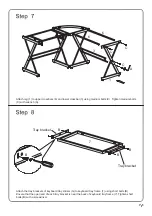 Preview for 8 page of Walker Edison D51L29 Assembly Instructions Manual