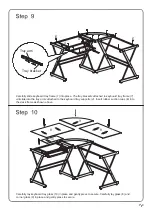 Preview for 9 page of Walker Edison D51L29 Assembly Instructions Manual