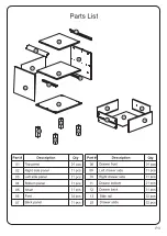 Предварительный просмотр 3 страницы Walker Edison ELIB4C Assembly Instructions Manual