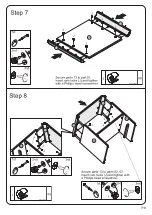 Предварительный просмотр 8 страницы Walker Edison ELIB4C Assembly Instructions Manual