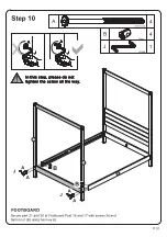 Preview for 10 page of Walker Edison ILSLB6B Assembly Instructions Manual