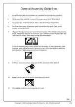 Preview for 2 page of Walker Edison REEH8GDW Assembly Instructions Manual