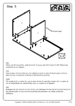 Preview for 14 page of Walker Edison REEH8GDW Assembly Instructions Manual