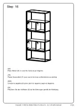 Preview for 25 page of Walker Edison REEH8GDW Assembly Instructions Manual