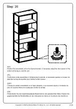 Preview for 29 page of Walker Edison REEH8GDW Assembly Instructions Manual