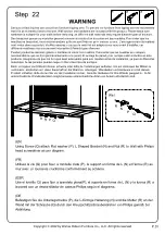 Preview for 31 page of Walker Edison REEH8GDW Assembly Instructions Manual