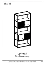 Preview for 32 page of Walker Edison REEH8GDW Assembly Instructions Manual