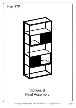 Preview for 36 page of Walker Edison REEH8GDW Assembly Instructions Manual