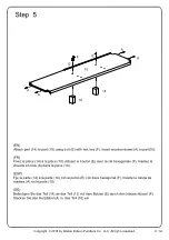 Предварительный просмотр 14 страницы Walker Edison W58ABMD Assembly Instructions Manual