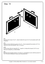 Предварительный просмотр 24 страницы Walker Edison W58ABMD Assembly Instructions Manual