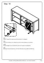 Предварительный просмотр 25 страницы Walker Edison W58ABMD Assembly Instructions Manual