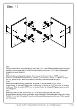 Preview for 22 page of Walker Edison W58BMHP2D Assembly Instructions Manual