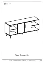 Preview for 26 page of Walker Edison W58BMHP2D Assembly Instructions Manual