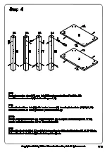 Preview for 13 page of Walker Edison W58FP4DW Assembly Instructions Manual