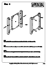 Preview for 14 page of Walker Edison W58FP4DW Assembly Instructions Manual