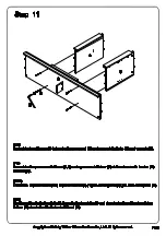 Preview for 20 page of Walker Edison W58FP4DW Assembly Instructions Manual