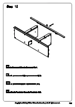 Preview for 21 page of Walker Edison W58FP4DW Assembly Instructions Manual