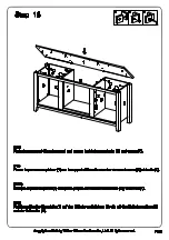 Preview for 25 page of Walker Edison W58FP4DW Assembly Instructions Manual