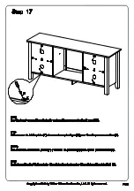 Preview for 26 page of Walker Edison W58FP4DW Assembly Instructions Manual