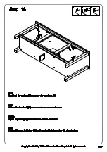 Preview for 27 page of Walker Edison W58FP4DW Assembly Instructions Manual