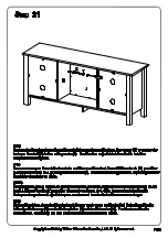 Preview for 30 page of Walker Edison W58FP4DW Assembly Instructions Manual