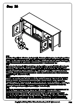 Preview for 35 page of Walker Edison W58FP4DW Assembly Instructions Manual