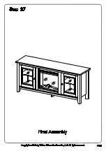 Preview for 36 page of Walker Edison W58FP4DW Assembly Instructions Manual