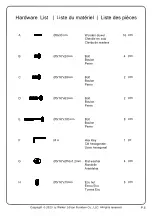 Preview for 5 page of Walker Edison XAVB6B Assembly Instructions Manual