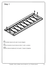 Preview for 7 page of Walker Edison XAVB6B Assembly Instructions Manual