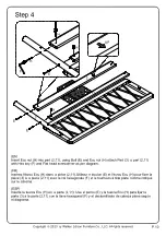 Preview for 10 page of Walker Edison XAVB6B Assembly Instructions Manual