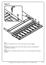 Preview for 12 page of Walker Edison XAVB6B Assembly Instructions Manual