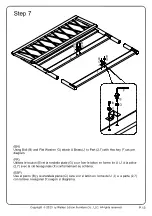 Preview for 13 page of Walker Edison XAVB6B Assembly Instructions Manual