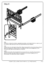 Preview for 14 page of Walker Edison XAVB6B Assembly Instructions Manual