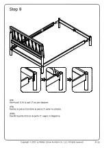 Preview for 15 page of Walker Edison XAVB6B Assembly Instructions Manual