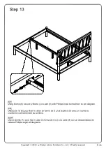 Preview for 19 page of Walker Edison XAVB6B Assembly Instructions Manual