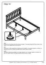 Preview for 20 page of Walker Edison XAVB6B Assembly Instructions Manual