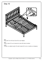 Preview for 22 page of Walker Edison XAVB6B Assembly Instructions Manual