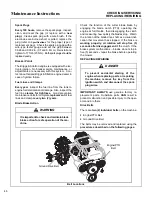 Preview for 48 page of Walker Rider Lawnmowers MB (18 HP) Owner'S Manual