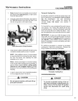 Preview for 45 page of Walker Rider Lawnmowers MB Owner'S Manual