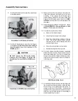 Preview for 16 page of Walker Rider Lawnmowers SB36 Owner'S Manual And Illustrated Parts Manual