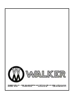 Предварительный просмотр 36 страницы Walker C19 Illustrated Parts Manual