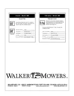 Preview for 72 page of Walker MB (18 HP) Owner'S Manual